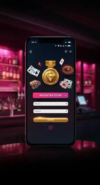 Interface d'inscription rapide et sécurisée sur Rockstar Casino affichant les champs du formulaire